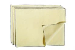 HAY Contour Placemat 4 PCS Soft Lemon