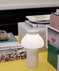 Hot Sale 👏 HAY Cream White PC Portable Lamp ❤️ 19 HAY Cream White PC Portable Lamp