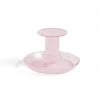 New π HAY Flare Candlestick - Pink Stripe π 1 HAY Flare Candlestick - Pink Stripe