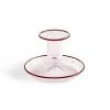 HAY Flare Pink Candleholder