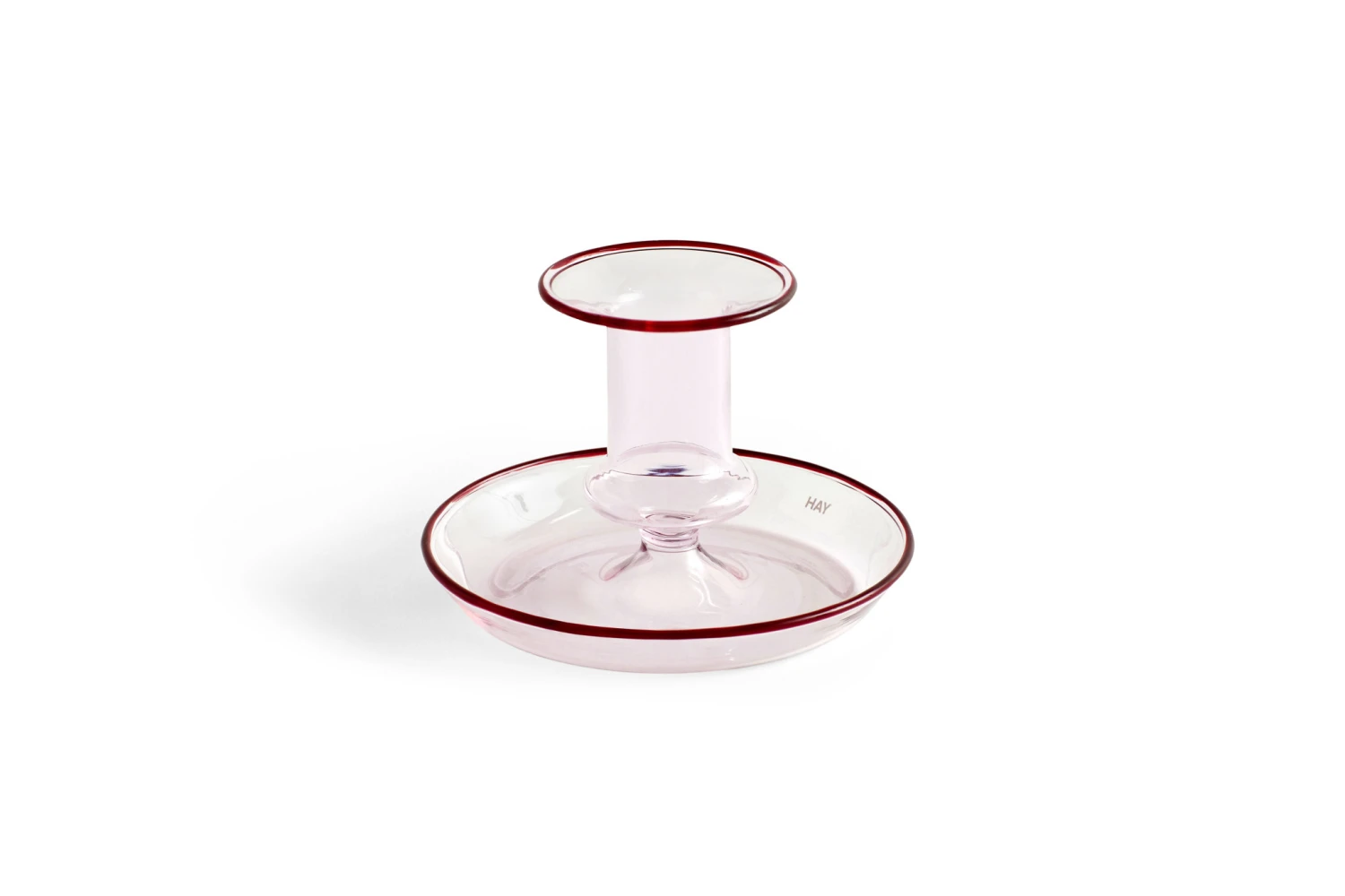 Deals 𧨠HAY Flare Pink Candleholder β 3 HAY Flare Pink Candleholder