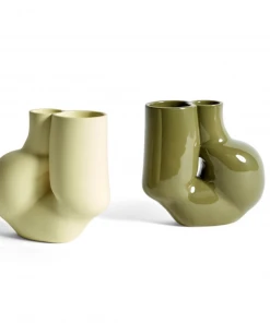 HAY W&S Vase Chubby Olive Green