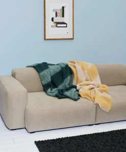 HAY Mohair Blanket Yellow