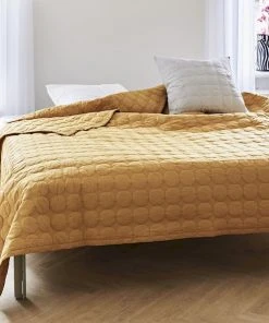 HAY Mega Dot / Mustard Bed Cover